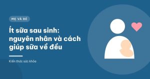 Minh họa đồ họa người mẹ ôm bé sơ sinh da kề da và cho bé bú trong không gian ấm áp