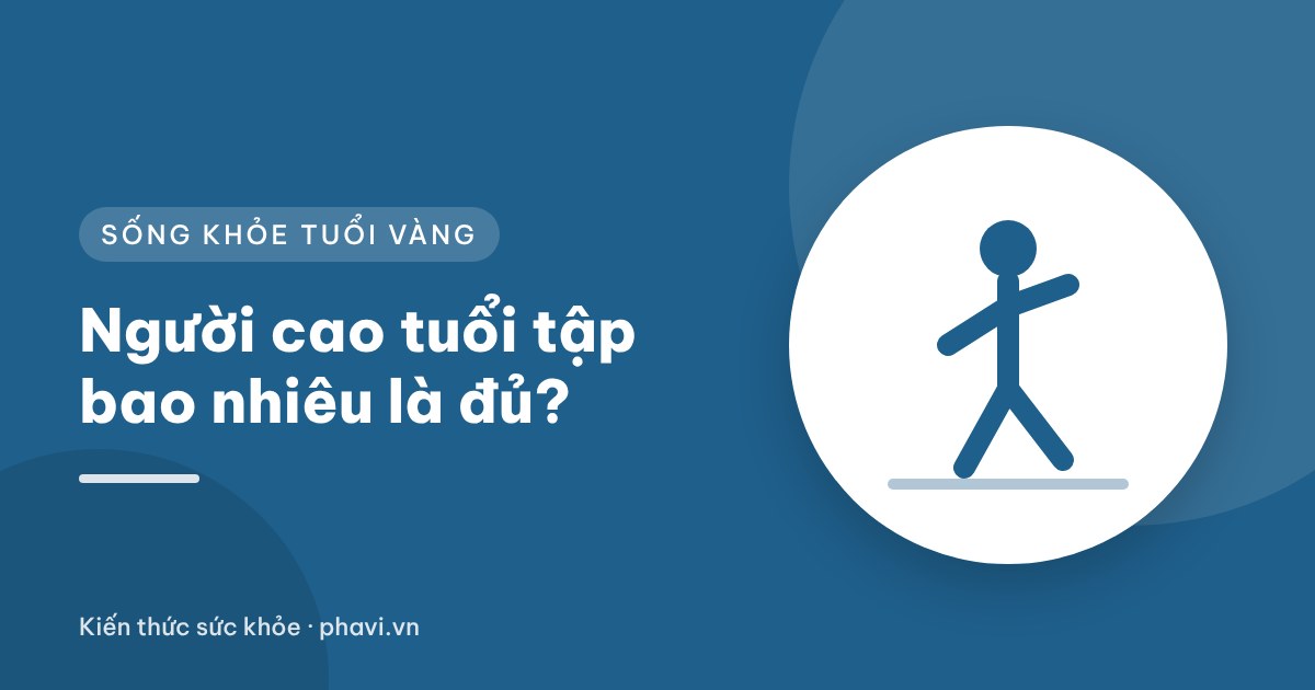 Minh họa người cao tuổi đi bộ, tập dây kháng lực và tập thăng bằng cạnh ghế